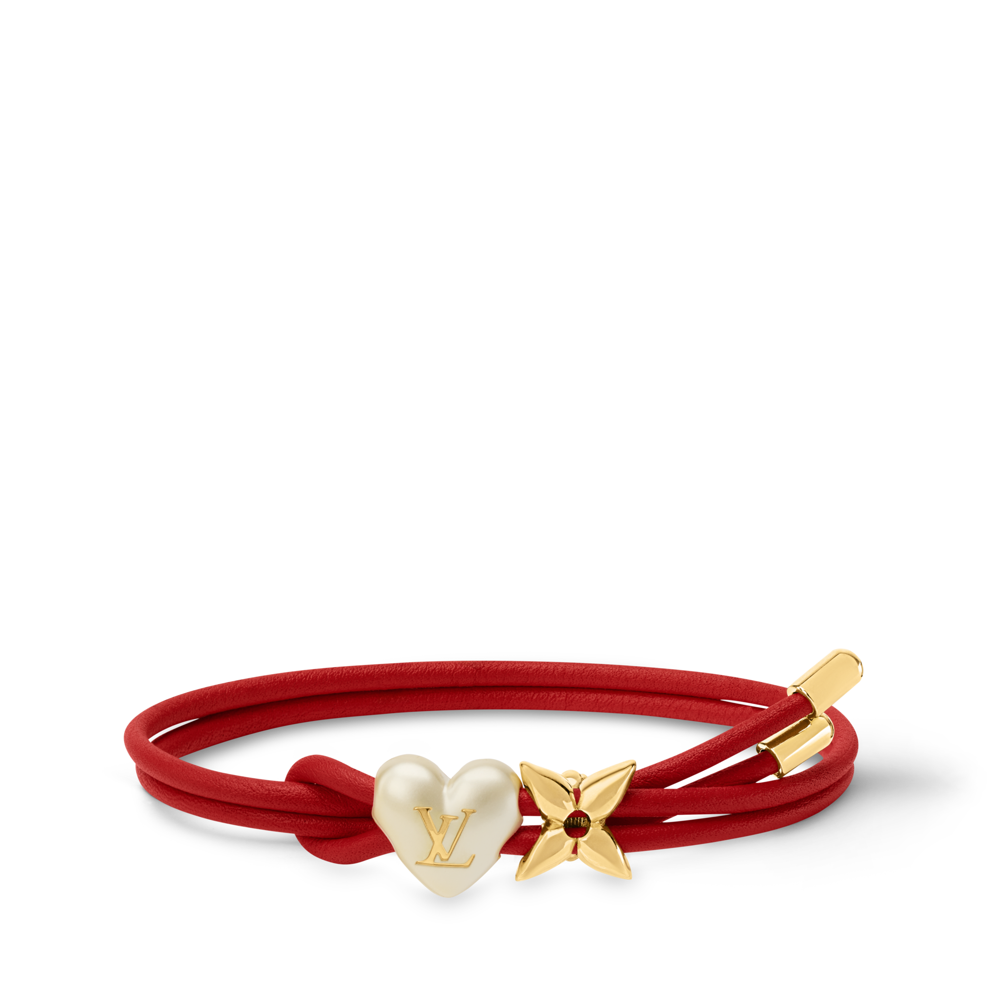 LV Bloom Pearl Heart Bracelet - Fashion Jewellery | LOUIS VUITTON